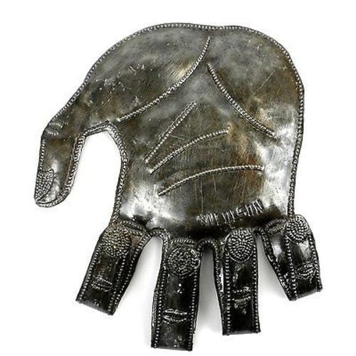Handy Key Hook Haitian Steel Drum Wall Art Handmade and Fair Trade