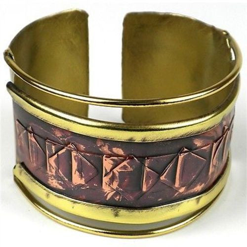 Ancient Diamond-Shaped Cuff Handmade and Fair Trade