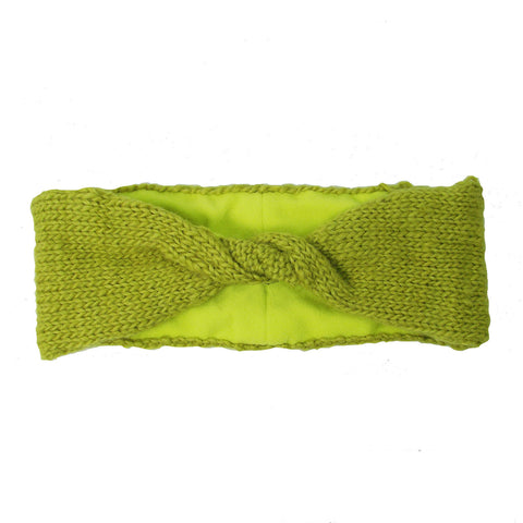 Lined Twist Headband - Citron Handmade and Fair Trade