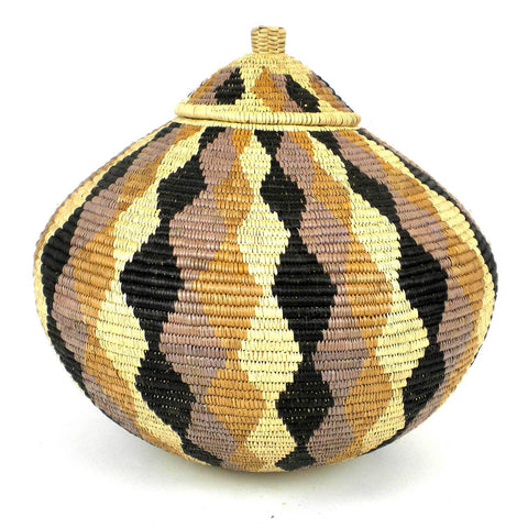 Zulu Wedding Basket -OS22 - Ilala Weavers
