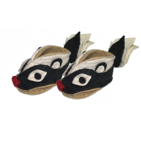 Skunk Zooties Baby Booties - Silk Road Bazaar