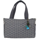 Flower of Life Every Day Bag Grey/Grey - Global Groove (B)