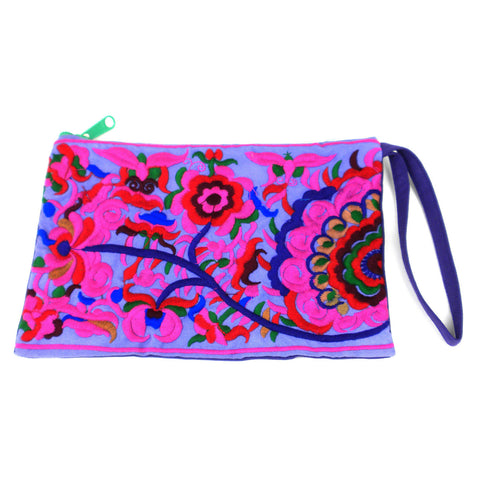 Groovy Grab n' Go Clutch - Purple - Global Groove (P)