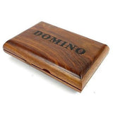 Handcrafted Sheesham Wood Domino Set Handmade and Fair Trade