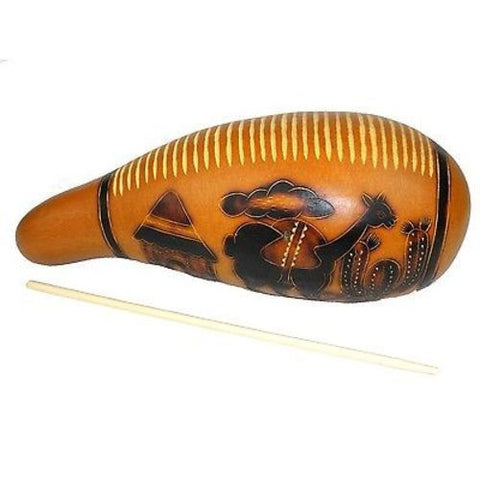 Gourd Guiro Rasp Handmade and Fair Trade