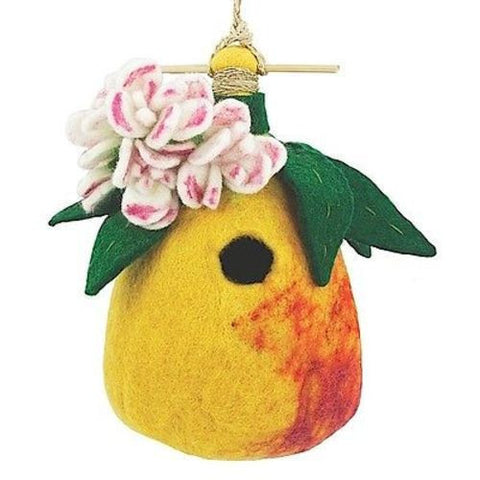 Felt Birdhouse - Pear Handmade and Fair Trade