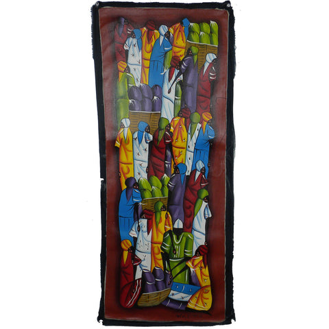 Haitian Acrylic Painting on Canvas Handmade and Fair Trade