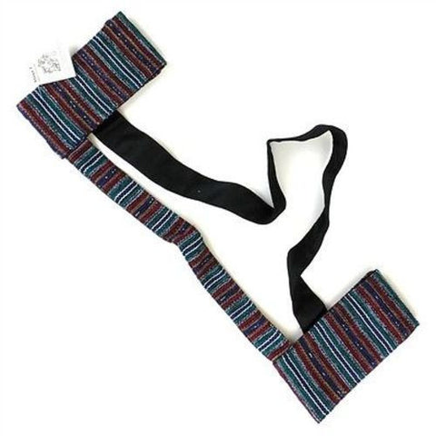 Hand Woven Sololá Yoga Mat Sling in Multicolor Handmade and Fair Trade
